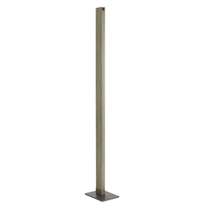 HomeRoots 61" Brown Traditional LED Floor Lamp - Classic Design, Warm Illumination & Durable Metal Base for Home 526285