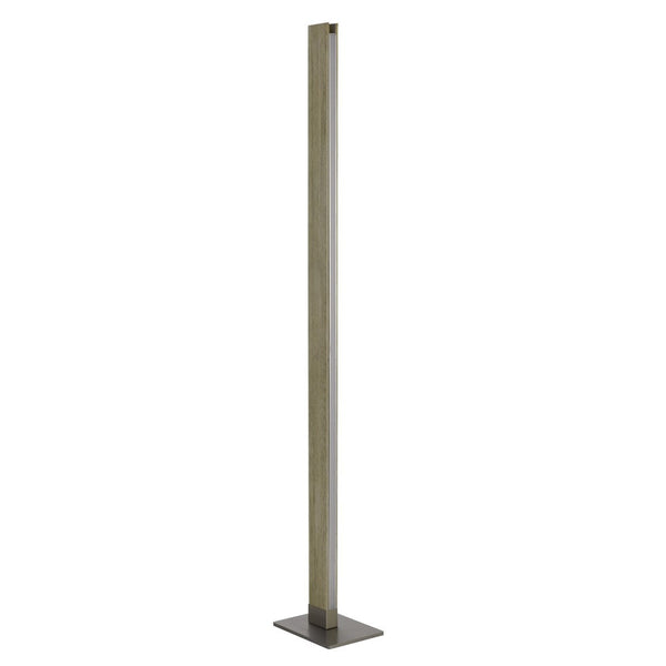 HomeRoots 61" Brown Traditional LED Floor Lamp - Classic Design, Warm Illumination & Durable Metal Base for Home 526285