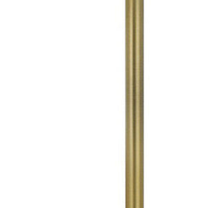 HomeRoots 62" Versatile Tray Table Floor Lamp with USB Port and Chic White Drum Shade for Modern Interiors 526288