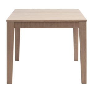 Essentials for Living Highland Oak Wood Extension Dining Table Seats Eight with Fluted Apron Detail 5263.NAT-OAK
