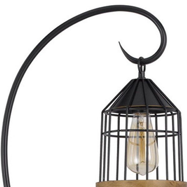 HomeRoots 63" Bronze Floor Lamp - Traditional Elegance with Dimmable Lighting, Weighted Base, and Timeless Design 526304