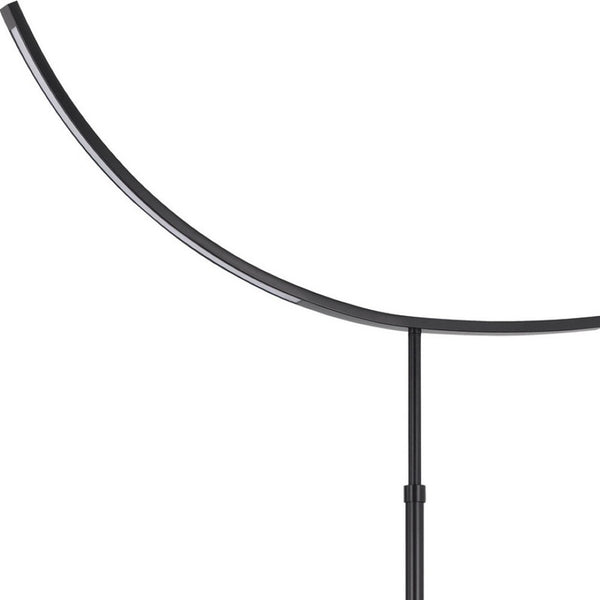 HomeRoots 74" Bronze Adjustable LED Floor Lamp - Classic Design with Energy-Efficient Illumination for Any Room 526305