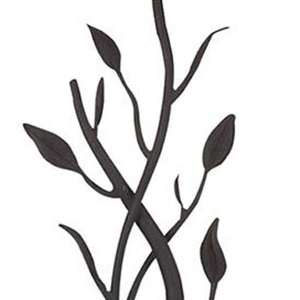 HomeRoots 62" Elegant Grey Traditional Floor Lamp with Brown Bell Shade – Perfect for Reading & Ambient Light 526339