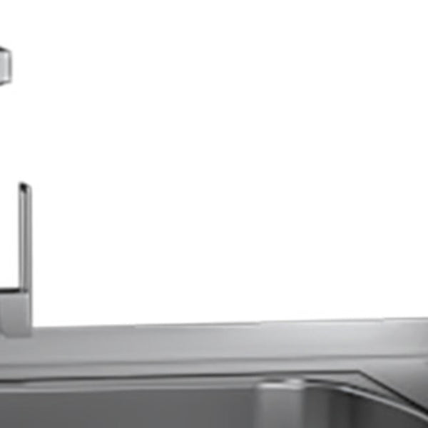 Homeroots 39" White Accent Cabinet With Two Shelves  Manufactured Wood 526346