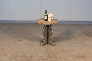 Sarreid Brogan Side Table With Old Pine Finish And Dentil Molding - Rustic Charm For Your Home Décor Green  52656