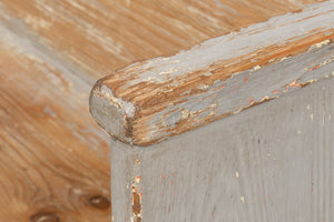 Sarreid Beach House Bench Grey - Hand Rubbed Finish In Reclaimed Solid Pine For Relaxing Coastal Style Grey  52696