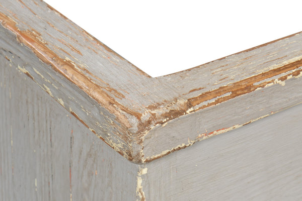 Sarreid Beach House Bench Grey - Hand Rubbed Finish In Reclaimed Solid Pine For Relaxing Coastal Style Grey  52696