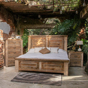 Homeroots 28" Wood Brown Two Drawer Nightstand   527051