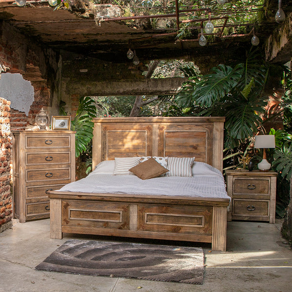 Homeroots 28" Wood Brown Two Drawer Nightstand   527051