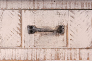 Homeroots 27" White One Drawer Nightstand   527052