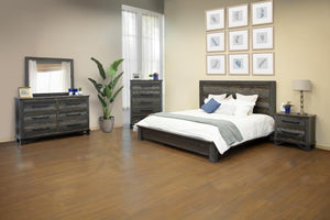 Homeroots 27" Brown Two Drawer Nightstand   527055