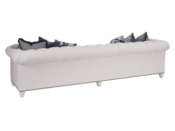 Lexington Carmen Tufted Sofa with Nailhead Trim Down Cushions and Artisan Crafted Frame 5273-34-60