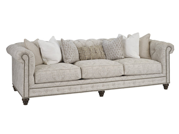 Lexington Barclay Butera Carmen Sofa - Luxurious Upholstered Seating With Tufted Back And Artisan Craftsmanship For Elegance   5273-33-40