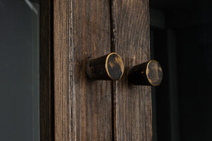 Sarreid Refined Arches Tall Bookcase - Antique Finish With 5 Fixed Shelves In Elegant Pine-toasted Brown Brown  52744