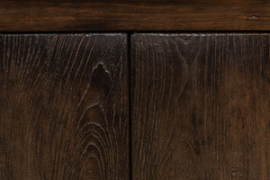 Sarreid Provincial Storage Sideboard - Elegant 6-door Design With Removable Shelves In Toasted Brown Finish Brown  52759