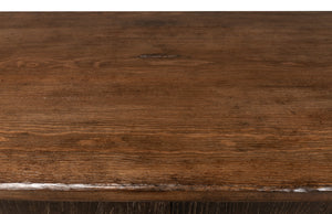 Sarreid Provincial Storage Sideboard - Elegant 6-door Design With Removable Shelves In Toasted Brown Finish Brown  52759