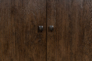 Sarreid Provincial Storage Sideboard - Elegant 6-door Design With Removable Shelves In Toasted Brown Finish Brown  52759