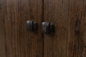 Sarreid Provincial Storage Sideboard - Elegant 6-door Design With Removable Shelves In Toasted Brown Finish Brown  52759