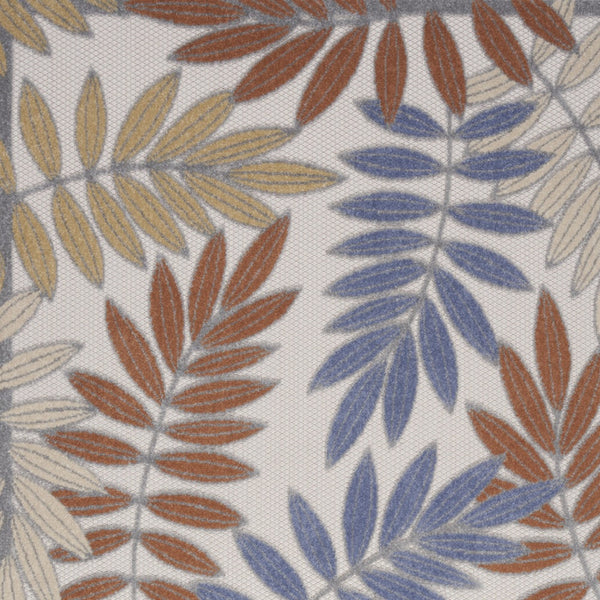 Homeroots 4' X 6' Blue Indoor Outdoor Area Rug - Versatile, Durable, Easy To Maintain For Stylish Spaces!  Polypropylene 527620