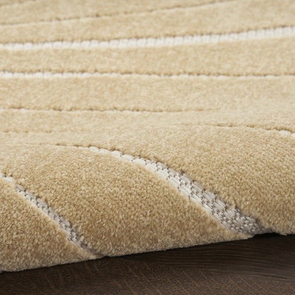 Homeroots 4' X 6' Vibrant Ivory, Orange & Blue Indoor-outdoor Area Rug - Durable, Stylish, Easy To Maintain  Polypropylene 527628