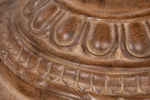 Sarreid Renaissance Pedestal Dining Table – Stylish Solid Old Reclaimed Pine For Timeless Elegance & Durability   52766