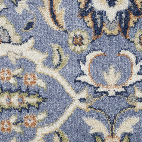 Homeroots 4' X 6' Green And Ivory Floral Power Loom Area Rug - Elegant Design For Stylish Living Spaces 4' X 6' Polypropylene 527671