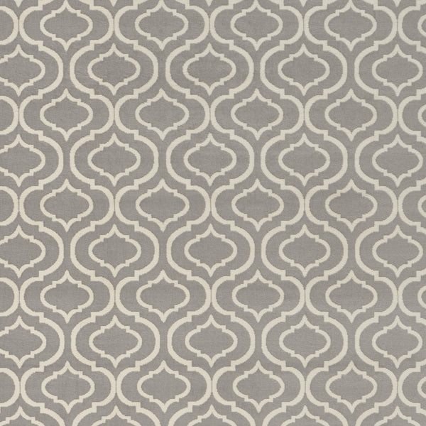 Homeroots 8' X 10' Gray Moroccan Power Loom Area Rug  Polypropylene 527691