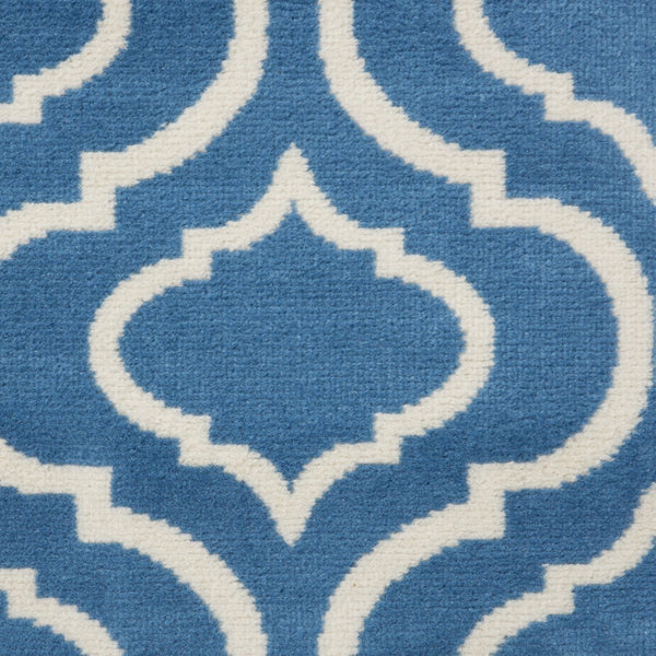 HomeRoots 8' Gray Round Moroccan Area Rug - Stylish Power Loomed Design for Modern and Traditional Spaces 8' X 10' Rectangle 527699