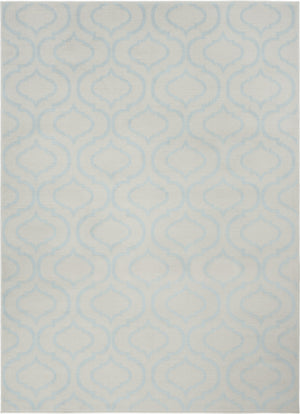 Homeroots 6' X 9' Gray Moroccan Power Loom Area Rug  Polypropylene 527705