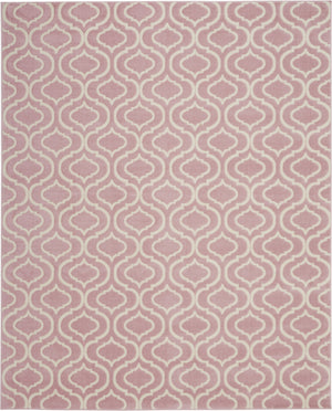 Homeroots 8' X 10' Gray Moroccan Power Loom Area Rug  Polypropylene 527712