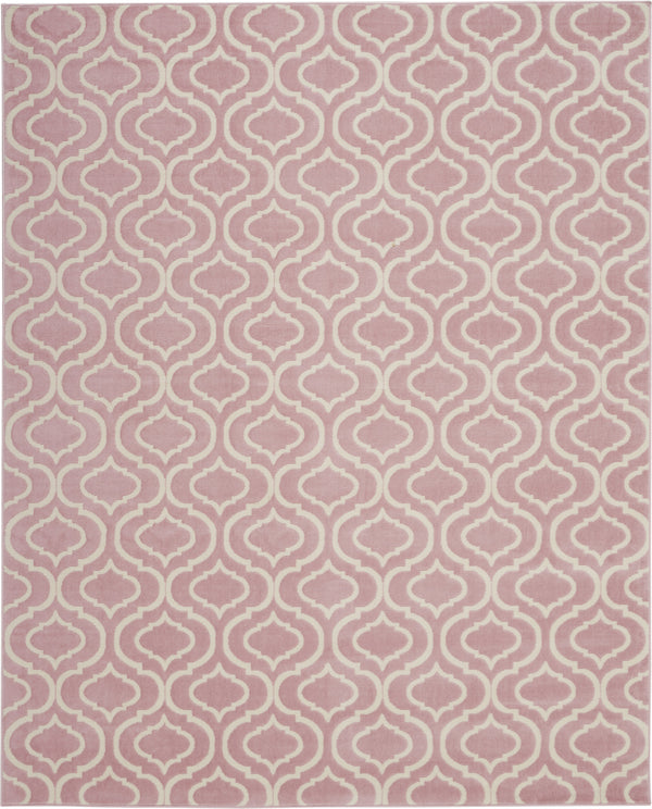 Homeroots 8' X 10' Gray Moroccan Power Loom Area Rug  Polypropylene 527712