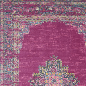 Homeroots 12' X 18' Blue Moroccan Power Loom Distressed Area Rug  Polypropylene 527719