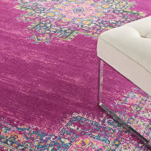 HomeRoots 12' Blue Moroccan Power Loom Distressed Area Rug - Timeless Charm for Large Spaces, Easy Care 10' X 14' 527720