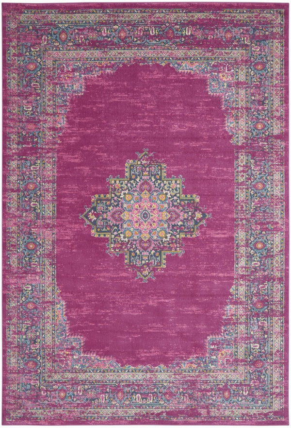 HomeRoots 12' Blue Moroccan Power Loom Distressed Area Rug - Timeless Charm for Large Spaces, Easy Care 10' X 14' 527720