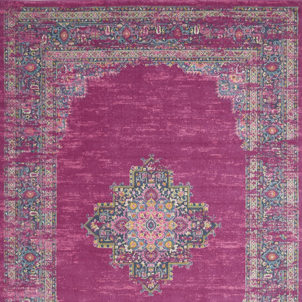 Homeroots 12' X 15' Blue Moroccan Power Loom Distressed Area Rug  Polypropylene 527721