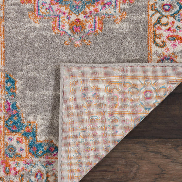 Homeroots 12' X 18' Blue Moroccan Power Loom Distressed Area Rug  Polypropylene 527723