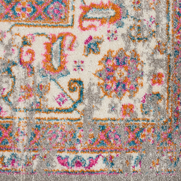 Homeroots 12' X 18' Blue Moroccan Power Loom Distressed Area Rug  Polypropylene 527723