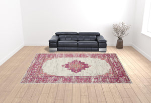 Homeroots 12' X 15' Blue Moroccan Power Loom Distressed Area Rug  Polypropylene 527725