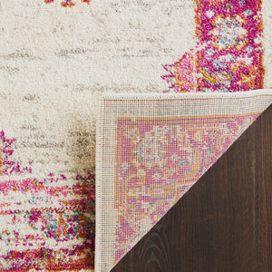 Homeroots 12' X 18' Blue Moroccan Power Loom Distressed Area Rug  Polypropylene 527726