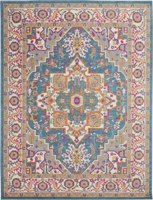 HomeRoots 5' Gray Floral Power Loom Area Rug - Modern Elegance for Every Space, Durable & Easy to Maintain 9' X 12' Rectangle 527738