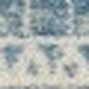 HomeRoots 8' Navy Blue Floral Area Rug - Timeless Elegance and Modern Design for Living Spaces and Entryways 8' Round 527744