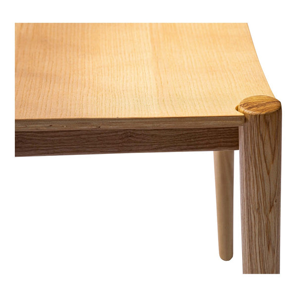 HomeRoots Natural Wood Slat Back Side Chair - Scandinavian-Inspired Accent for Dining, Living & More Spaces 527920