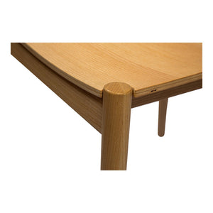 HomeRoots Natural Wood Slat Back Side Chair - Scandinavian-Inspired Accent for Dining, Living & More Spaces 527920