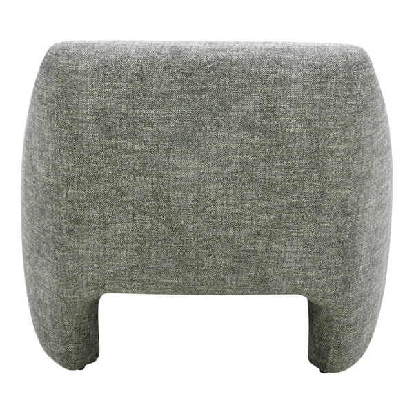 HomeRoots Gray Upholstered Fabric Dining Arm Chair - Stylish Comfort for Dining, Living Room & Office Spaces 527939