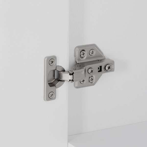 English Elm K&K Fluted Kitchen Island with Extendable Dining Table, Art Deco Mid-Century Design, Built-In Power Hub, Gold Handle White N707S000018W