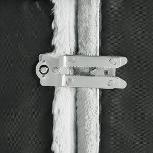 English Elm Jenny Modular 3-Piece Chofa Gray Plush Cord-Like Polyester, Down-Blend Cushions, Configurable Comfort B050S00020