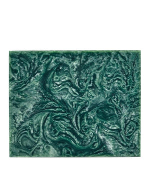 Currey & Company Rina Box: Elegant Decorative Storage With Mesmerizing Organic Patterns For Your Cherished Items Green Composite ,Engineered Wood 1200-1023-currey-company