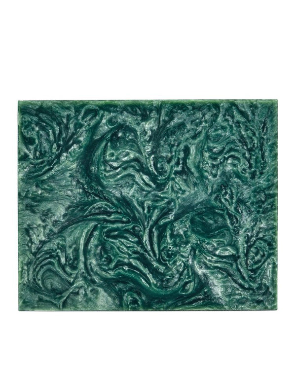 Currey & Company Rina Box: Elegant Decorative Storage With Mesmerizing Organic Patterns For Your Cherished Items Green Composite ,Engineered Wood 1200-1023-currey-company