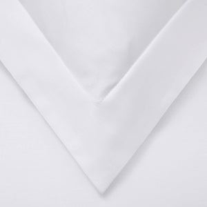 Homeroots White King Cotton Blend 1000 Thread Count Washable Duvet Cover Set  Alfa Cotton 528121