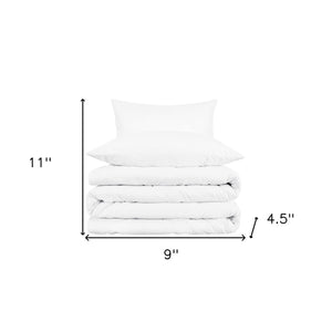 Homeroots White King Cotton Blend 1000 Thread Count Washable Duvet Cover Set  Alfa Cotton 528121